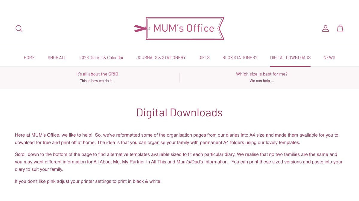 Free Digital Downloads