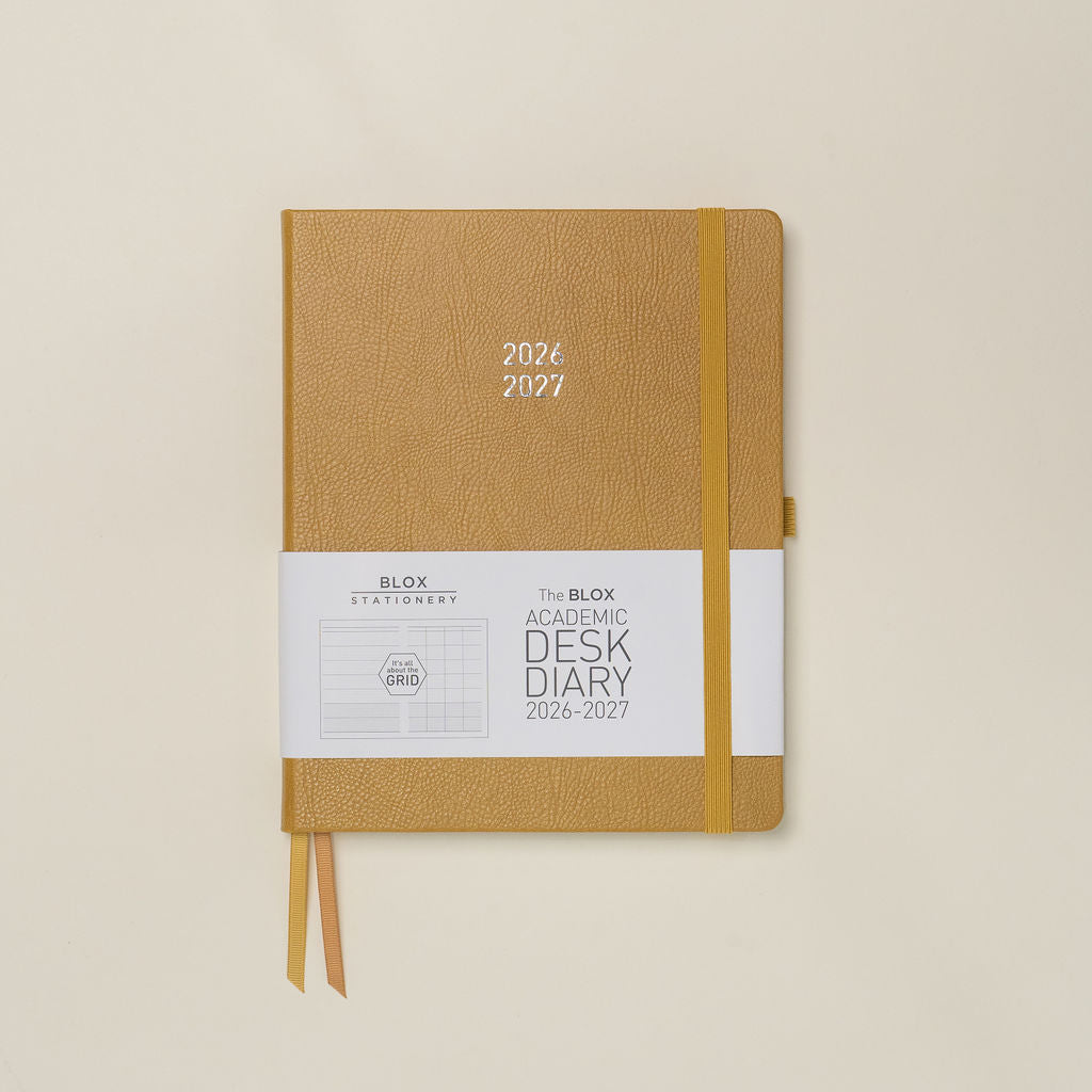 BLOX Academic Desk Diary 2026 2027 By BLOX Stationery Mid Year Diary 
