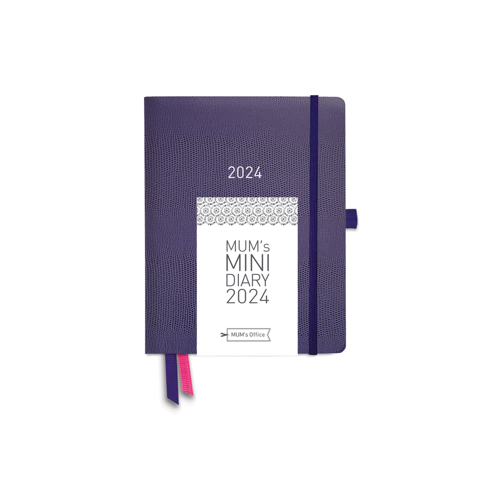 MUM's MINI Diary 2024 - Purple